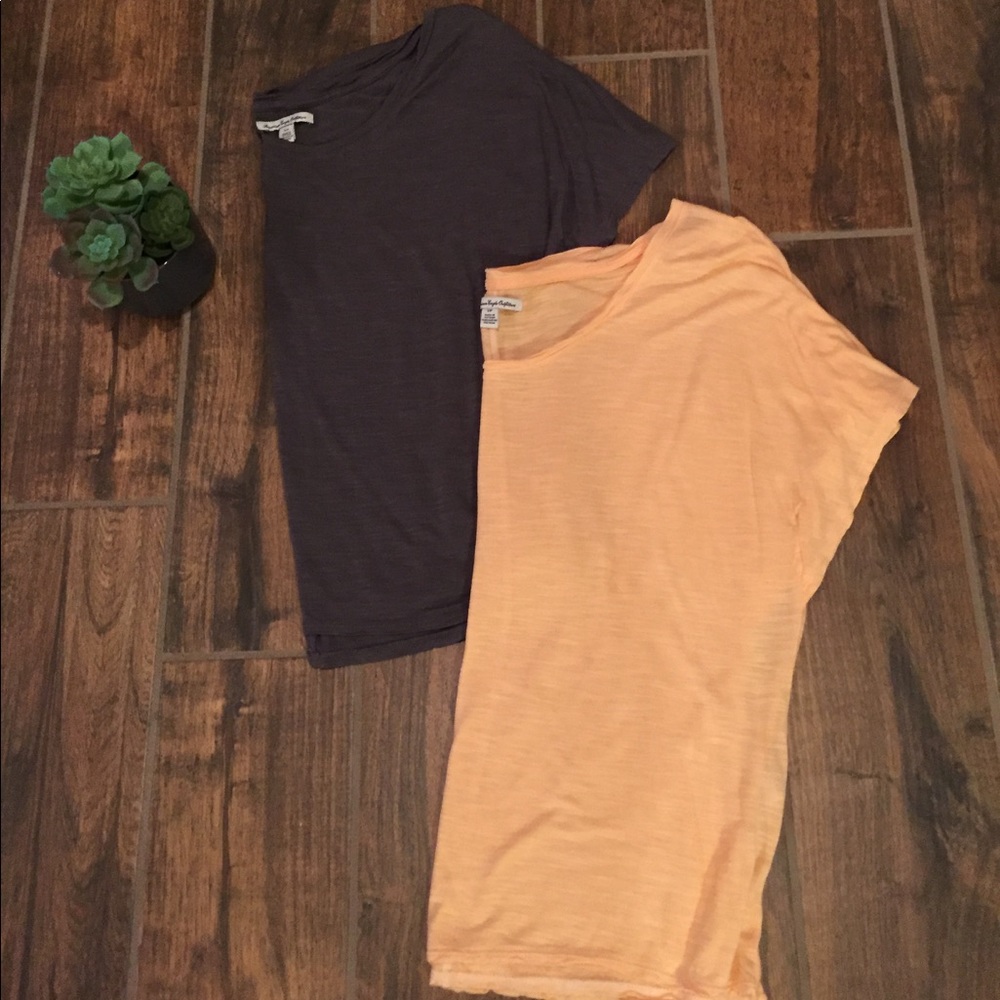 AMERICAN EAGLE crop tee bundle